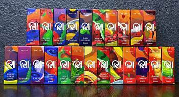 Жидкость для ЭСДН RELL ORANGE SALT "Pomegranate with raspberry" 10мл 18мг.